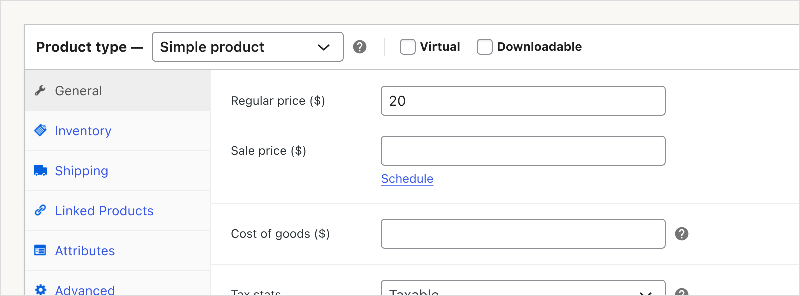 WooCommerce anunció la integración de la funcionalidad de "Coste de los Bienes Vendidos" (COGS - Cost Of Good Sold)